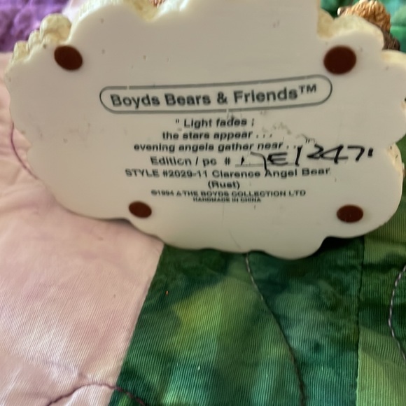 Boyd’s Bears & Friends Angel Bear Pair of Figurines - Picture 3 of 6